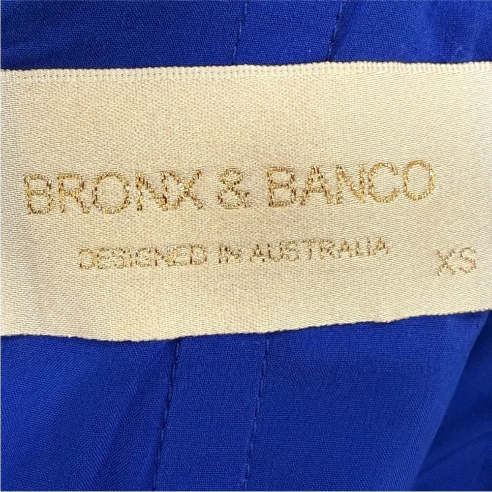 Bronx and Banco Women’s  Blue Floral Mini Dress Size XS - Picture 5 of 5